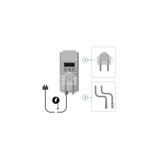 Blue Lagoon Dosatech Exploded view