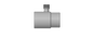 Reduction piece 63/63 mm 3/4” male threaded for flow switch