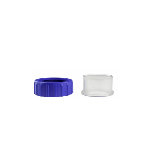 Set (2pcs) 3-way connection blue 63 mm