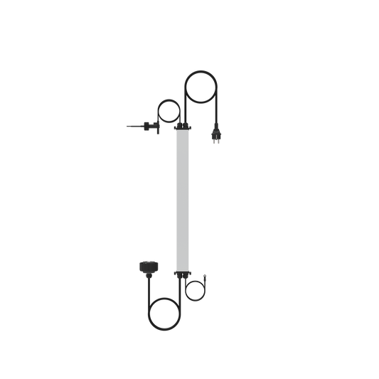 Electrics for Jumbo UV-C amalgam 130W + flow switch