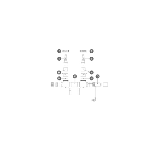 Xclear Profiheater 3kW Exploded view